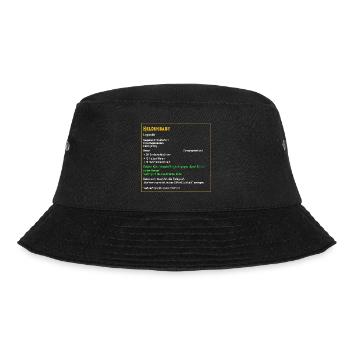 Legendaeres Heldenbaby Legendaer Baby Held PC Zock - Bucket Hat - Schwarz - Vorne - Lela (165cm)