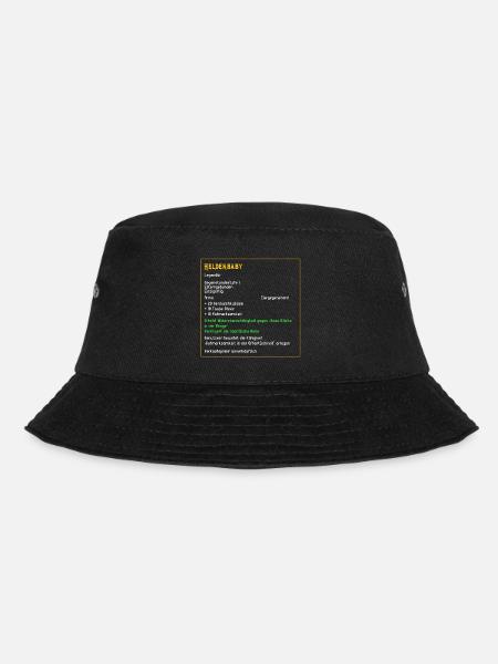 Legendaeres Heldenbaby Legendaer Baby Held PC Zock - Bucket Hat - Schwarz