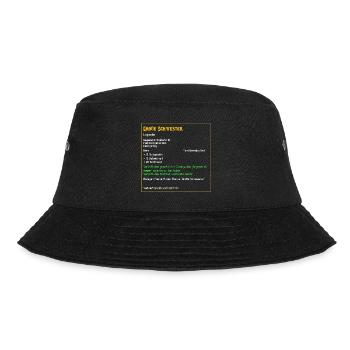 Legendäre große Schwester Familie Seele Legendär - Bucket Hat - Schwarz - Vorne - Lela (165cm)