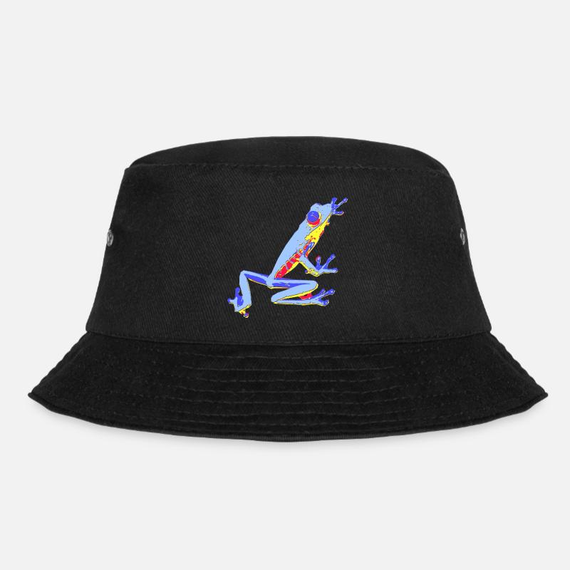 froggy - Bucket Hat - Schwarz