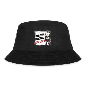 Heavy Metal pour la vie - Bob - noir - Devant - Lela (165cm)