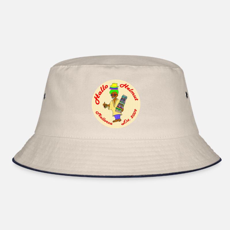 Hallo Helmut Est. 2009 Logo 2 Bucket Hat