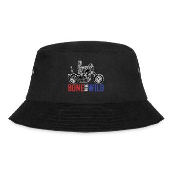 skeleton - Bucket Hat - black - Front - Lela (165cm)