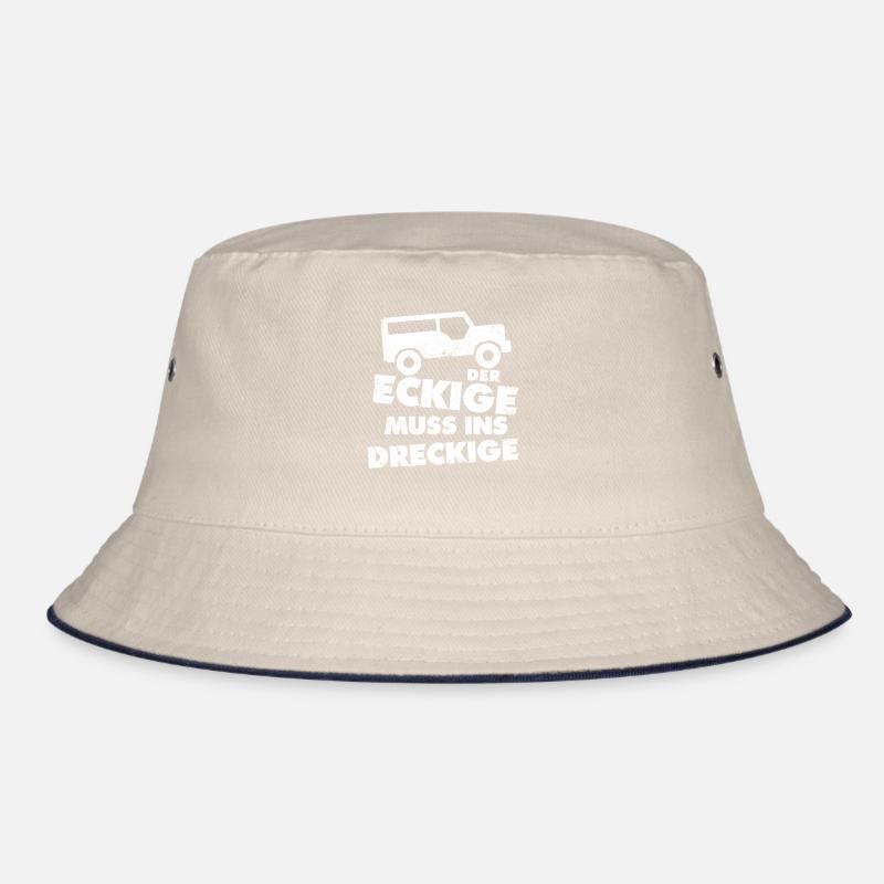 The Angular Must Into the Dirty - Off-Road Vehicle Bucket Hat