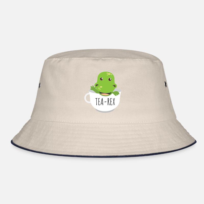 Dinosaurier Tea Rex in der Teetasse - Geschenkidee Bucket Hat