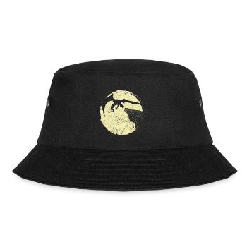 Drache - Bucket Hat - Schwarz - Vorne - Lela (165cm)