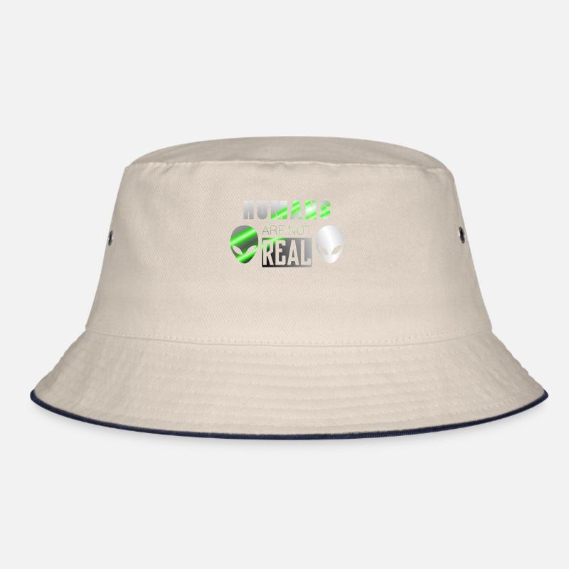 Menschen real | Alien Ufo Raumschiff Geschenkidee Bucket Hat