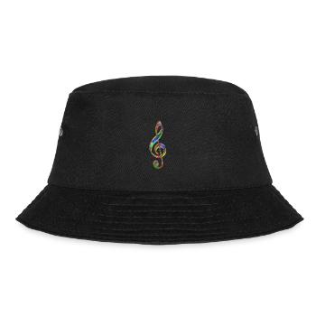 Colorful Music - Bucket Hat - black - Front - Lela (165cm)