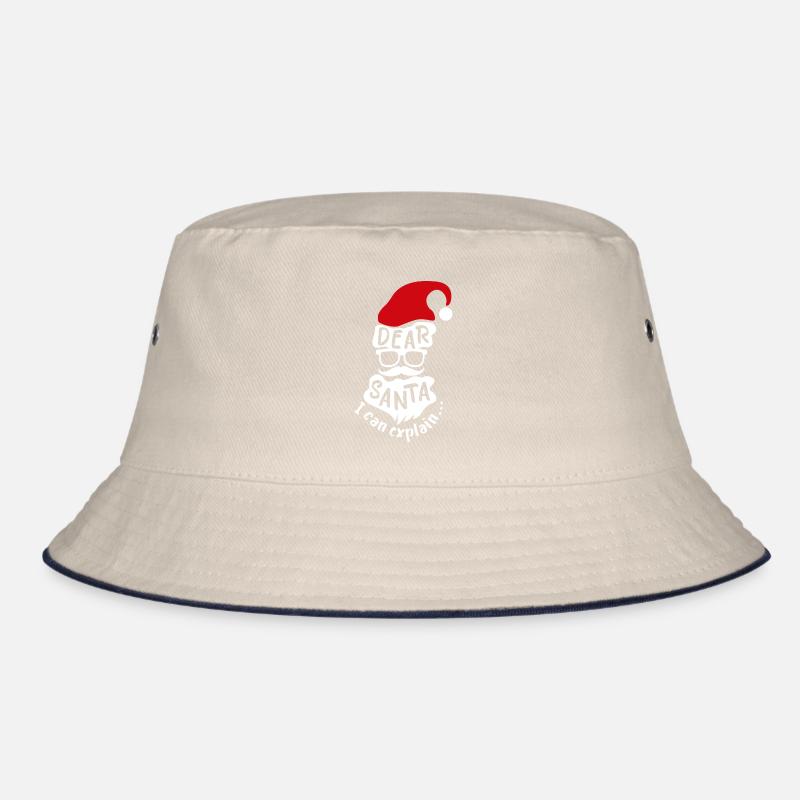 Christmas Dear Santa I can explain -Gift idea Bucket Hat