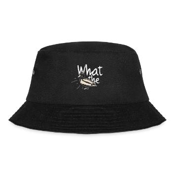 Ente Spruch Geschenk - Bucket Hat - Schwarz - Vorne - Lela (165cm)