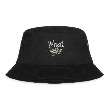Ente Spruch - Bucket Hat - Schwarz - Vorne - Lela (165cm)