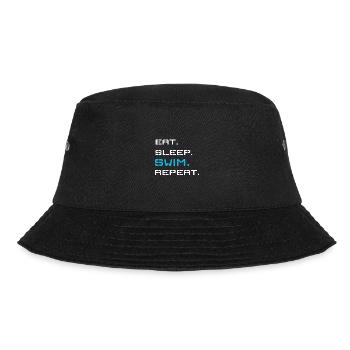 Schwimmen - Bucket Hat - Schwarz - Vorne - Lela (165cm)