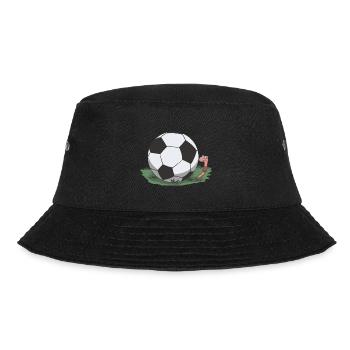 Soccer gift idea - Bucket Hat - black - Front - Lela (165cm)