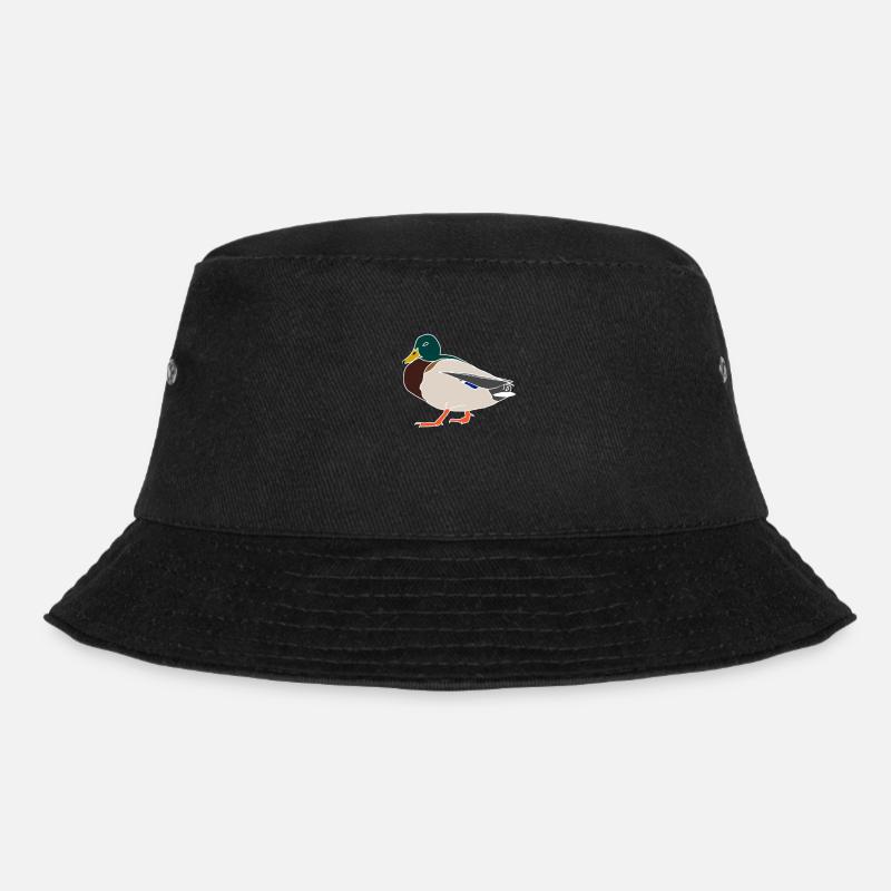 Ente - Bucket Hat - Schwarz