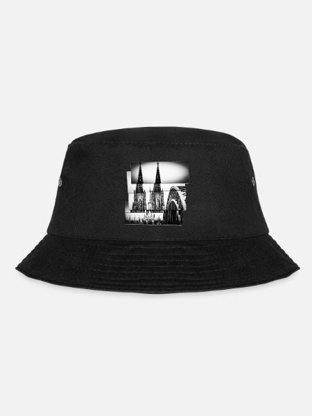 Kölner Dom - Bucket Hat - Schwarz