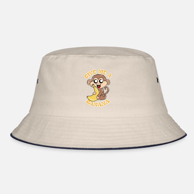 Affe Banane Bucket Hat