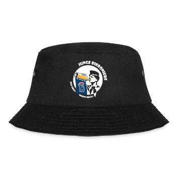 junge Bieroniere - Bucket Hat - Schwarz - Vorne - Lela (165cm)