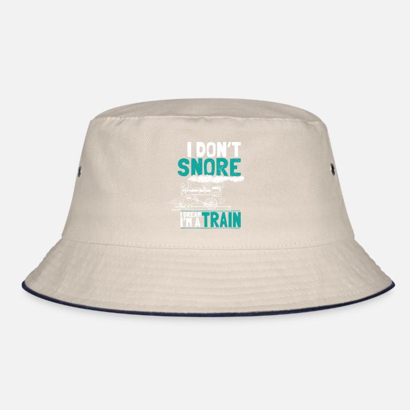 Snoring like a train dreaming Bucket Hat