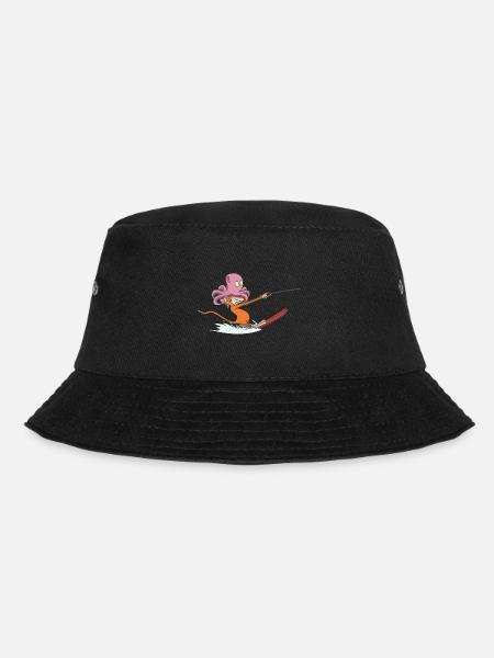 Wasserski Tandem - Bucket Hat - Schwarz