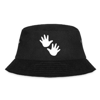 Hand Hände Kind Kinder - Bucket Hat - Schwarz - Vorne - Lela (165cm)