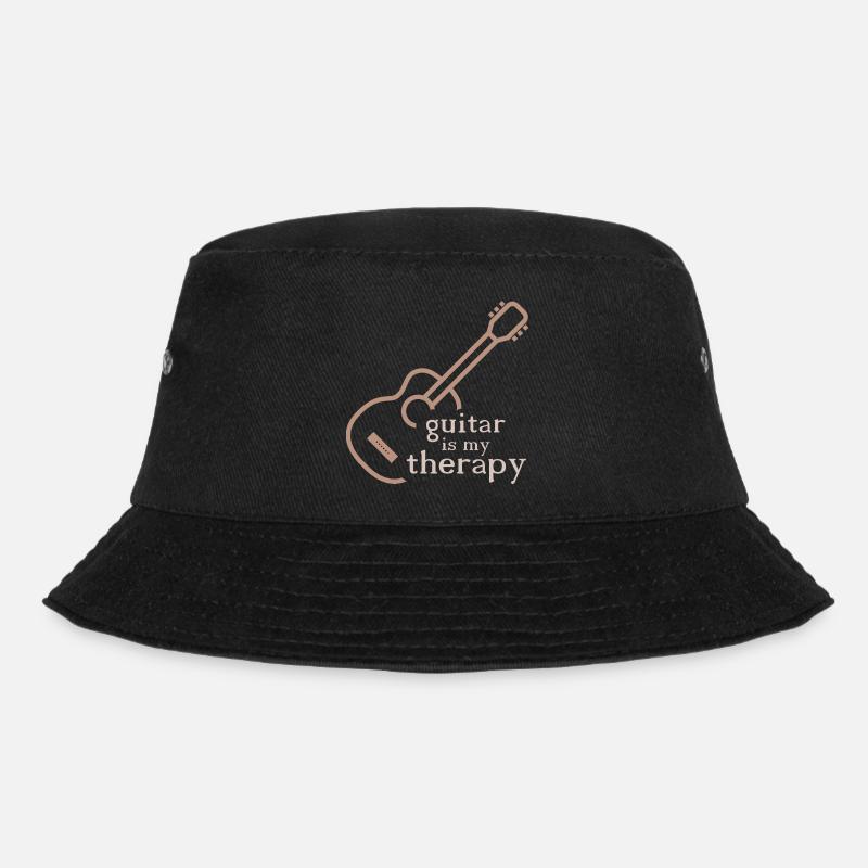 Guitar Therapy Dictons Drôles Symbole Classique - Bob - noir