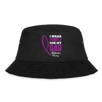 Alzheimer's Purple - Bucket Hat - black - Front - Lela (165cm)