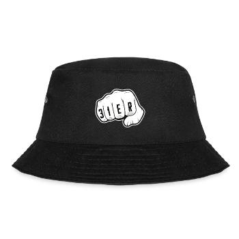 Richtiger 31er - Bucket Hat - Schwarz - Vorne - Lela (165cm)