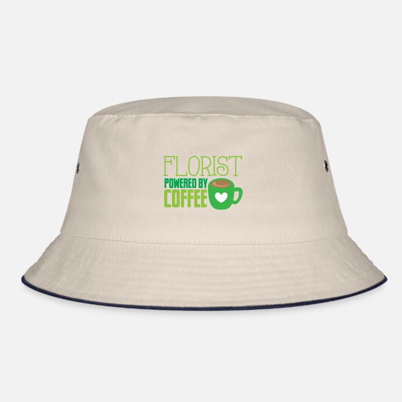 Blumengeschäft mit Kaffee Bucket Hat