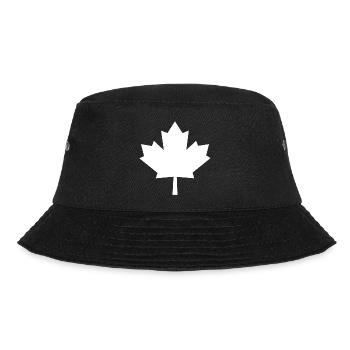 maple leaf - Bucket Hat - black - Front - Lela (165cm)