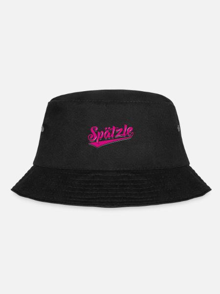 Spätzle | Schwäbisch Maultaschen Rezepte Geschenke - Bucket Hat - Schwarz