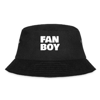 Fan Boy - Bucket Hat - Schwarz - Vorne - Lela (165cm)