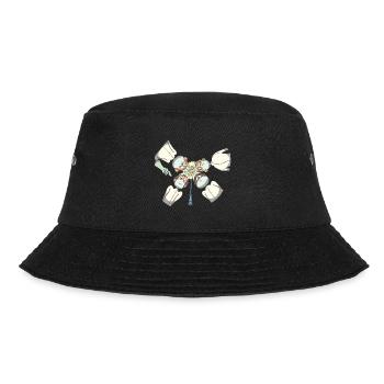 OP Sall nurse doctor - Bucket Hat - black - Front - Lela (165cm)