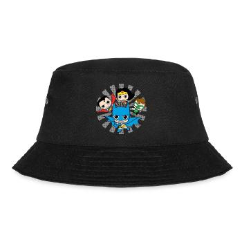 DC Comics Originals Chibis - Bucket Hat - Schwarz - Vorne - Lela (165cm)