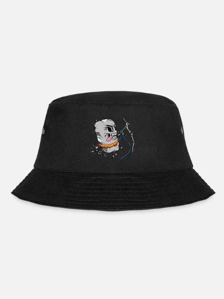 Rock Climbing - Kletter T-Shirt - Bucket Hat - black