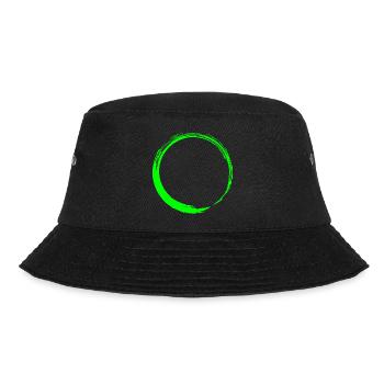 Circle shape circle icon shape new green - Bucket Hat - black - Front - Lela (165cm)