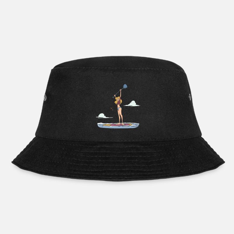 Standup Paddle Athlete - Bucket Hat - black