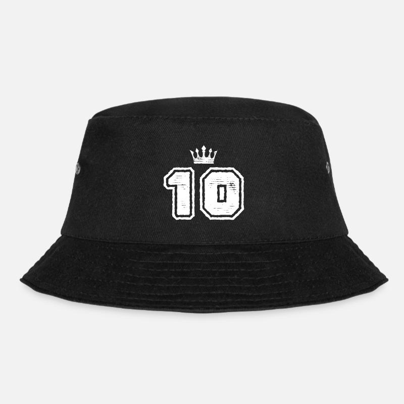 10 couronne numéro - Bob - noir