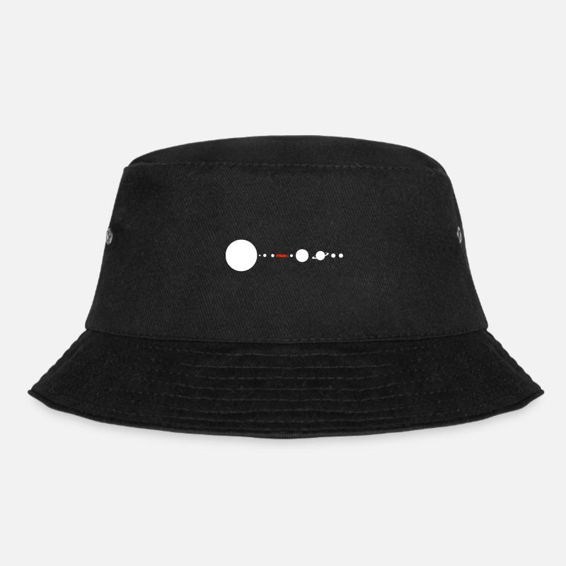 Tesla in Space Solar System SpaceX - Bucket Hat - Schwarz