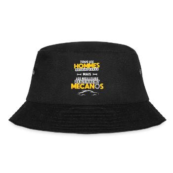 Drôle humour garagiste mécanicien mécano cadeau - Bob - noir - Devant - Lela (165cm)