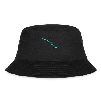 E Gitarre - Bucket Hat - Schwarz - Vorne - Lela (165cm)