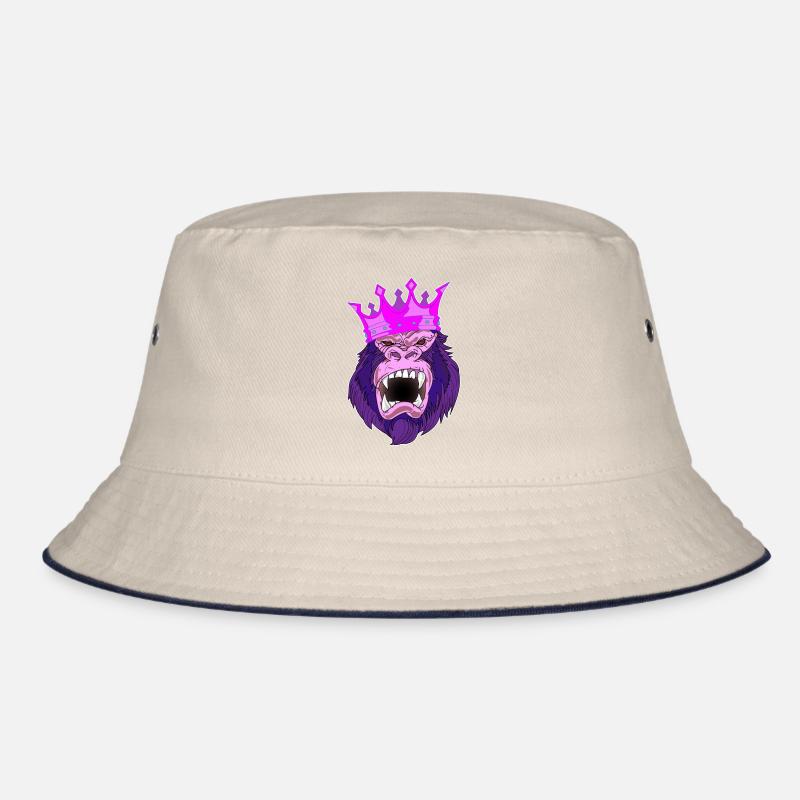 pink gorillaking Bucket Hat