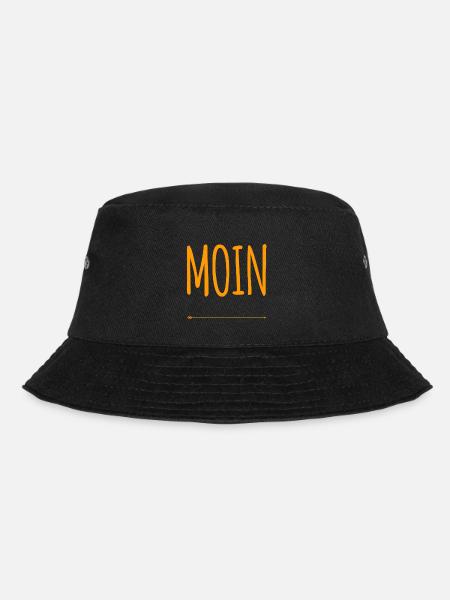 moin - Bucket Hat - Schwarz