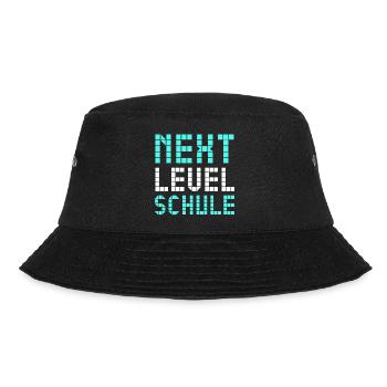 Next Level Schule - Bucket Hat - Schwarz - Vorne - Lela (165cm)