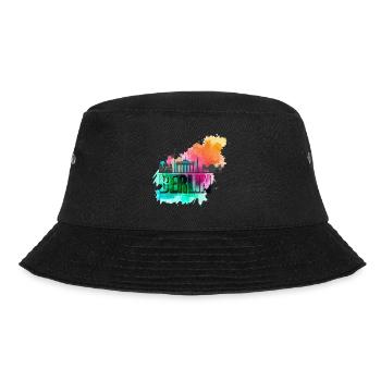 Berlin Deutschland Germany Skyline Stadt City - Bucket Hat - black - Front - Lela (165cm)