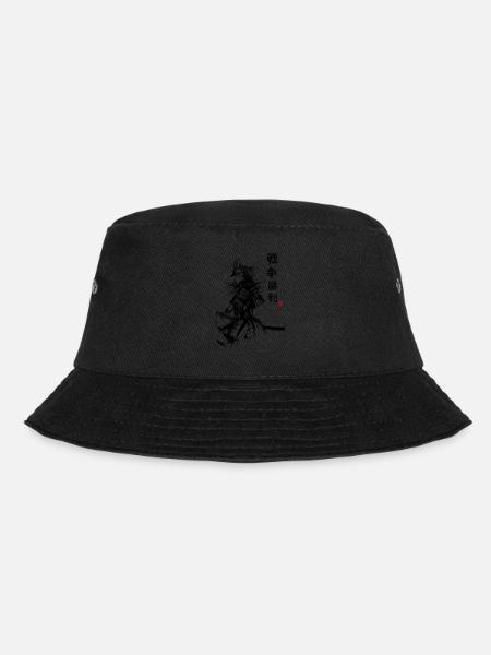 Japanese samorai - Bucket Hat - black