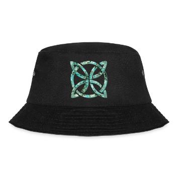 celtic knot 10 e 247 - Bucket Hat - black - Front - Lela (165cm)