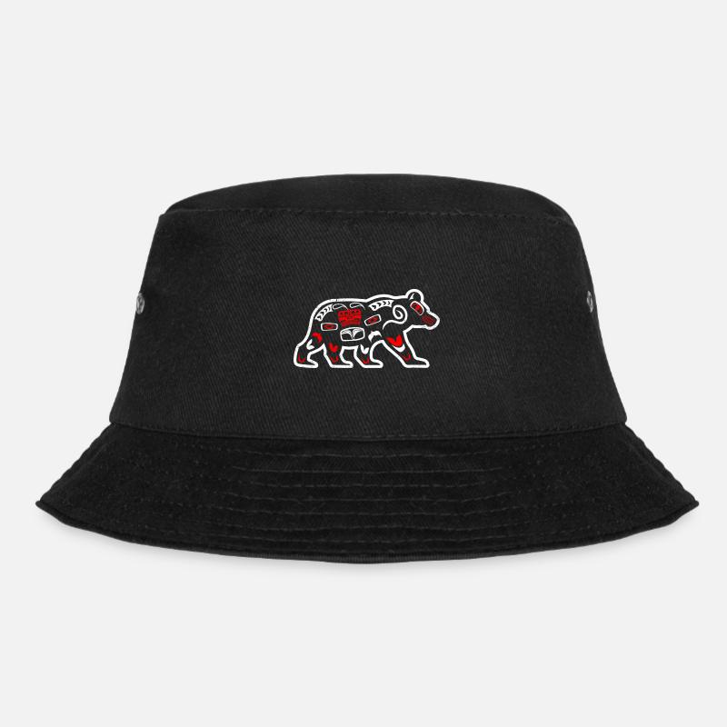 Idée cadeau drôle d'ours haïda - Bob - noir