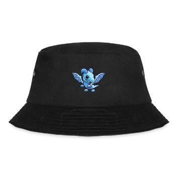 Dragon de givre mignon - Bob - noir - Devant - Lela (165cm)