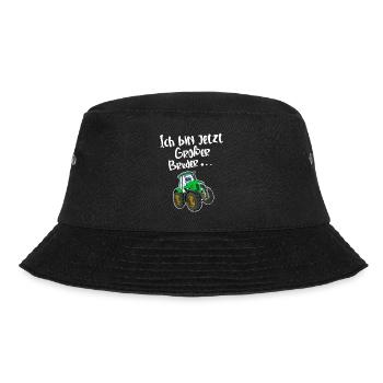 Ich Bin Jetzt Großer Bruder - Bucket Hat - Schwarz - Vorne - Lela (165cm)