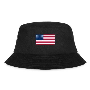 USA flag - Bucket Hat - black - Front - Lela (165cm)
